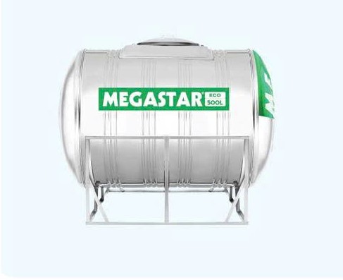 Bồn nước Inox Megastar Eco 500L - 10.000L Ngang
