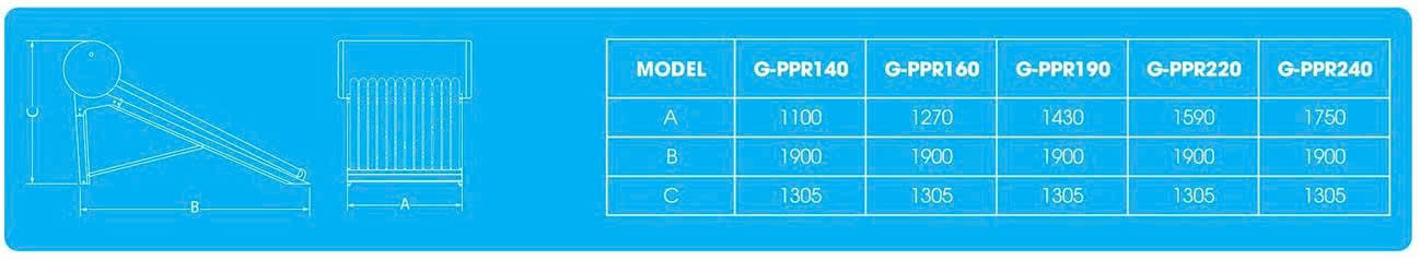 Máy nước nóng NLMT Megasun dòng G-PPR - Ảnh 5