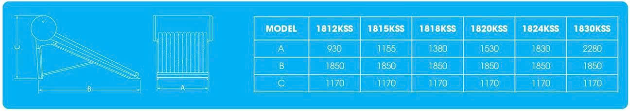 Máy nước nóng NLMT Megasun dòng KSS - Ảnh 4