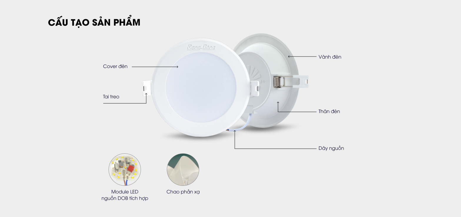 Đèn LED âm trần Downlight AT06.V2 - Ảnh 6
