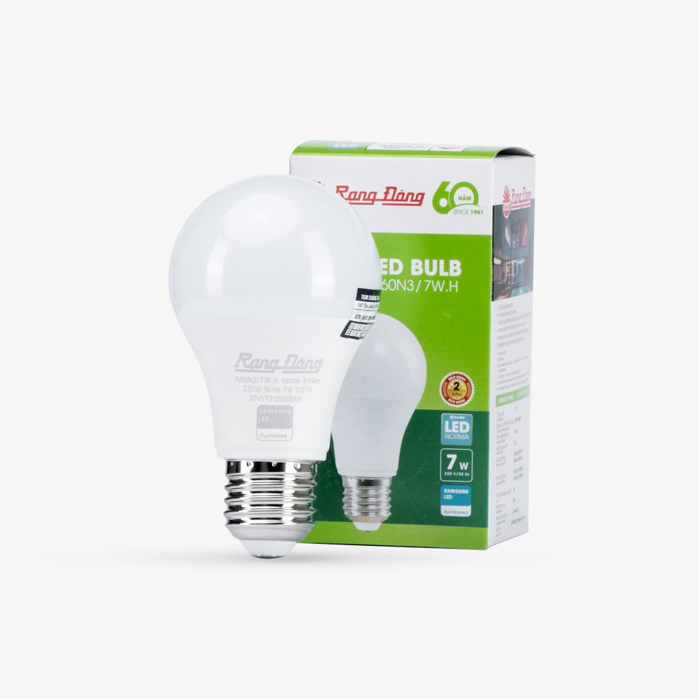 Bóng đèn LED BULB tròn A60 - Ảnh 4