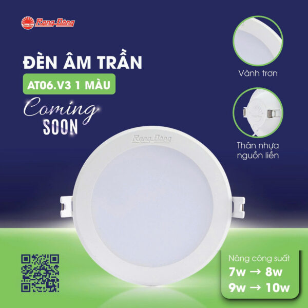 Đèn LED âm trần Downlight AT06.V3