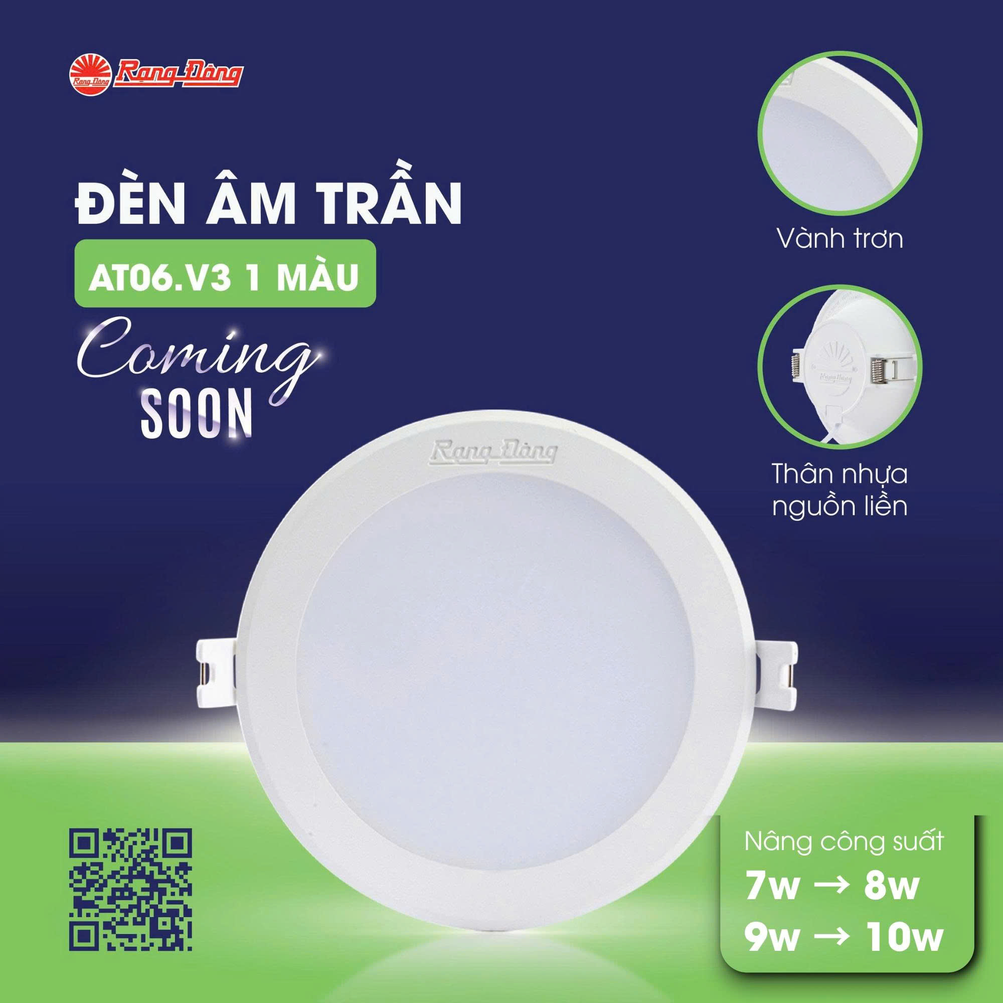 Đèn LED âm trần Downlight AT06.V3