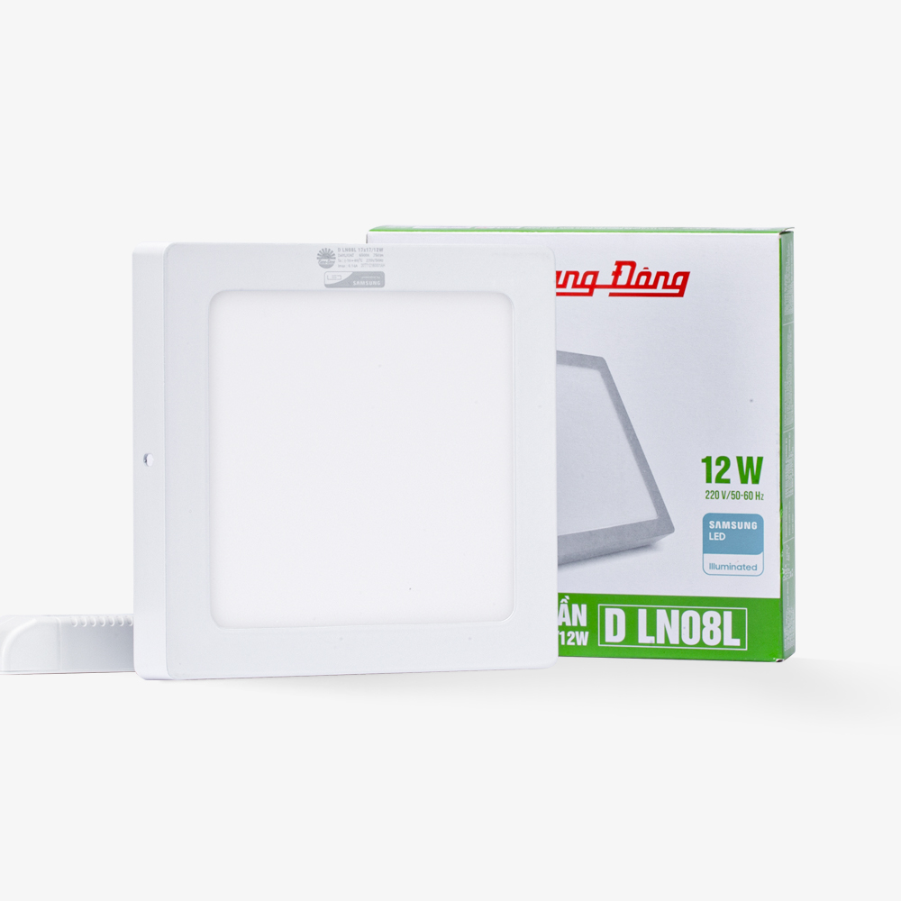 Đèn LED ốp trần vuông LN08