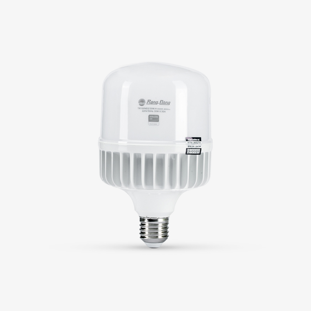 Bóng đèn LED Bulb trụ nhôm đúc TR100 - Ảnh 2