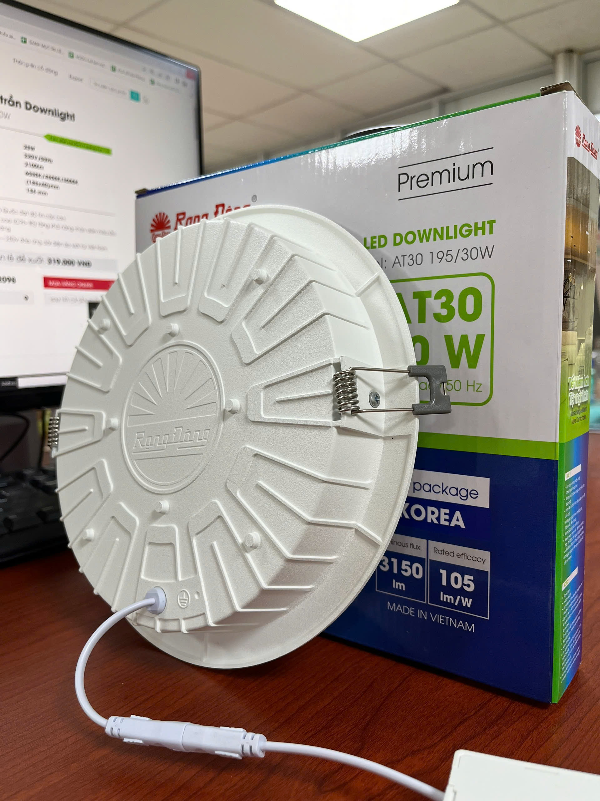 Đèn LED âm trần Downlight AT30 - Ảnh 3