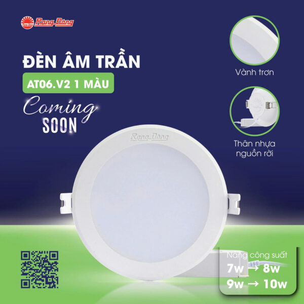 Đèn LED âm trần Downlight AT06.V2