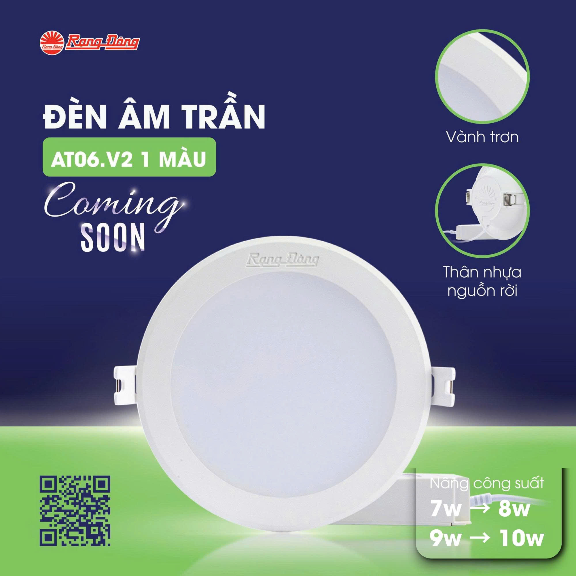 Đèn LED âm trần Downlight AT06.V2