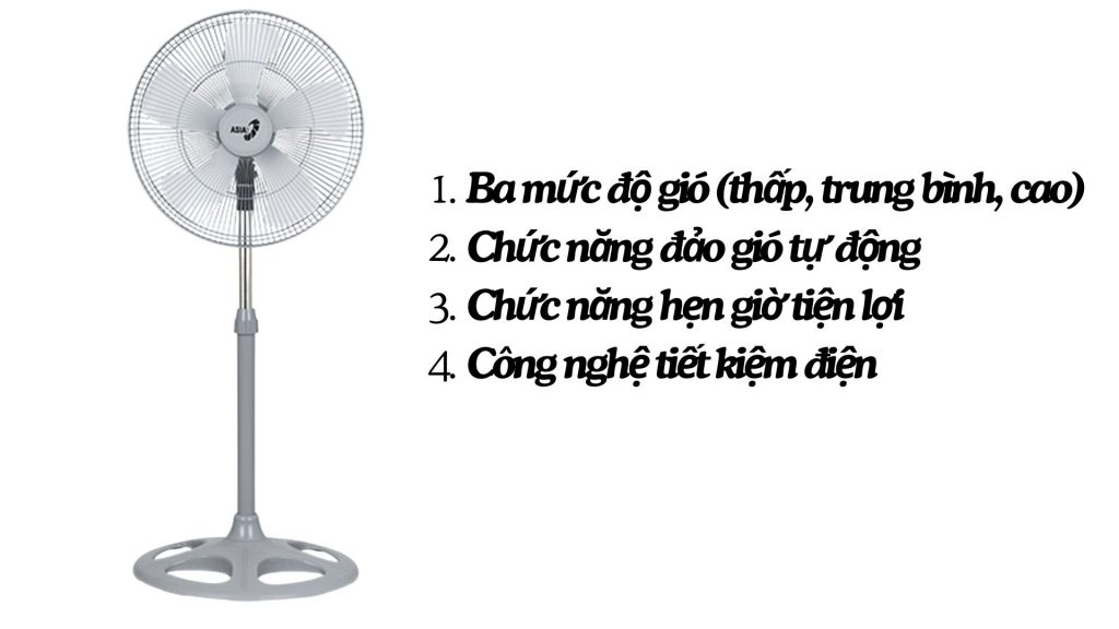 Quạt Đứng BCN ASIA VINA – VY589790 - Ảnh 2