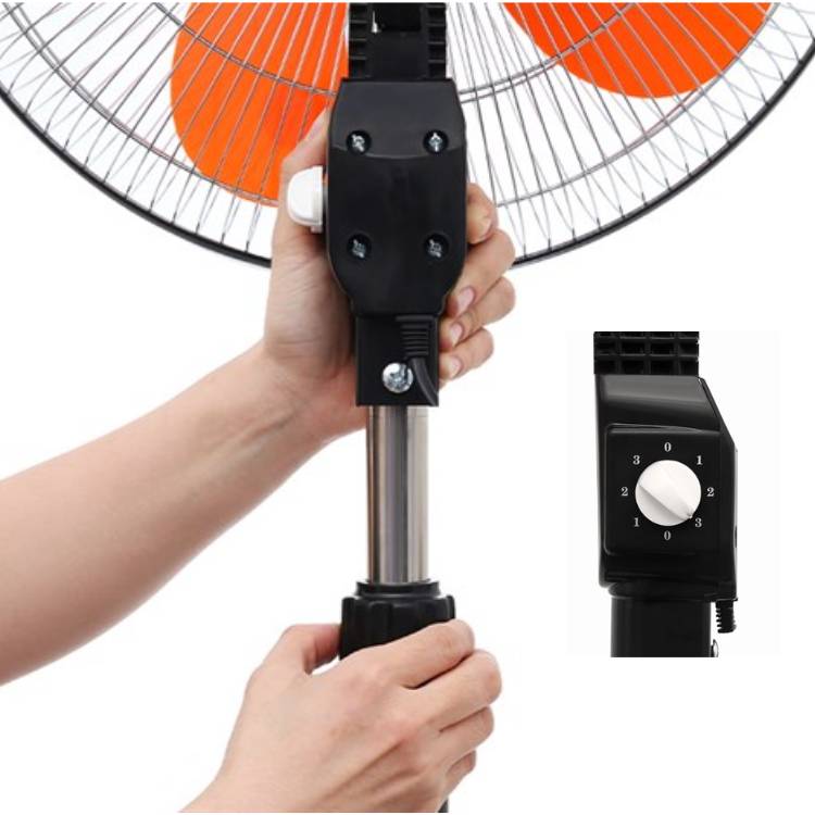 Quạt Đứng Thân Sắt Lồng Mạ Crom Senko DTS1609 - Ảnh 3