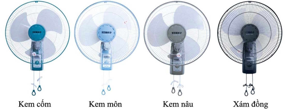Quạt Treo Tường 2 Dây (Chuyển Hướng Điện) Senko TC1688 - Ảnh 2