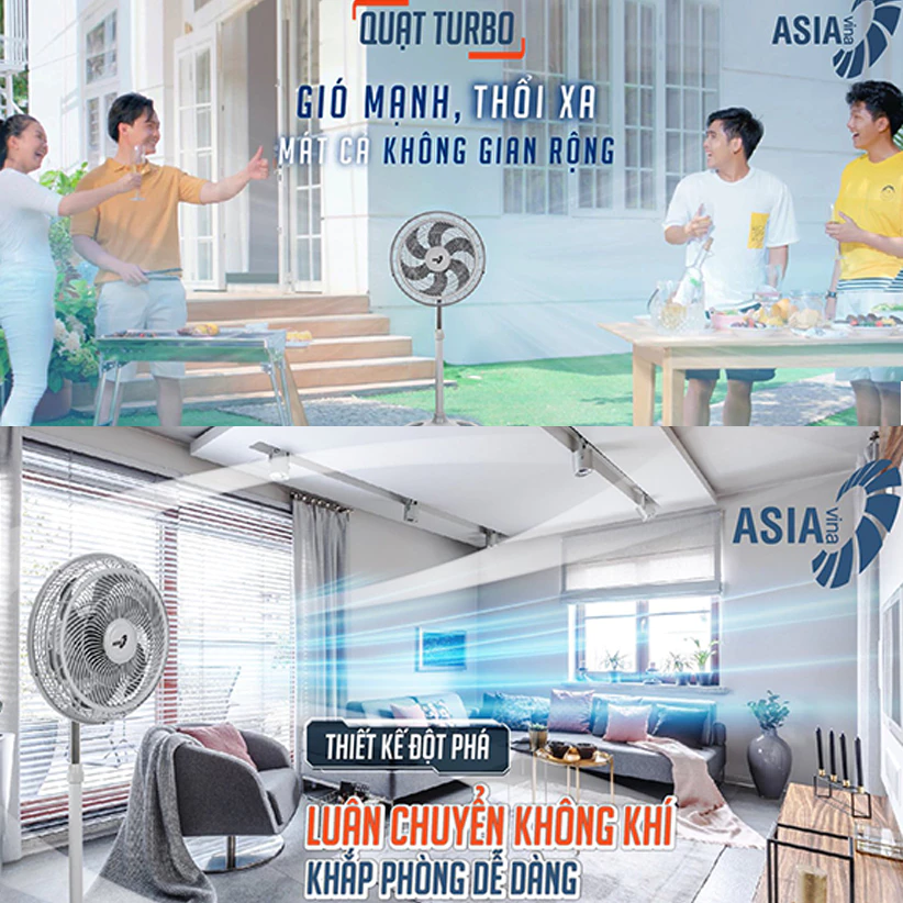Quạt Đứng ASIA VINA Turbo Plus - VY639792 - Ảnh 5