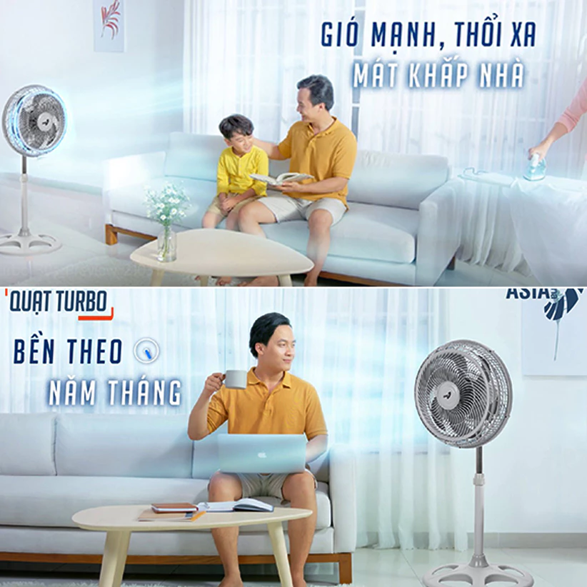 Quạt Đứng ASIA VINA Turbo Plus - VY639792 - Ảnh 4