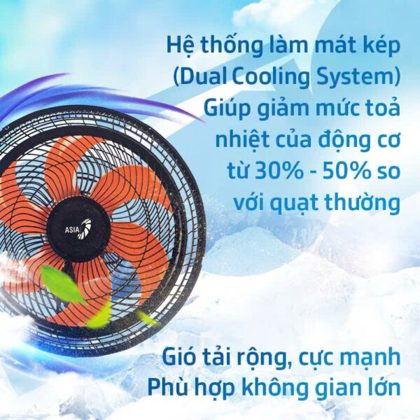 Quạt Đứng ASIA VINA Turbo Plus - VY639892 - Ảnh 4