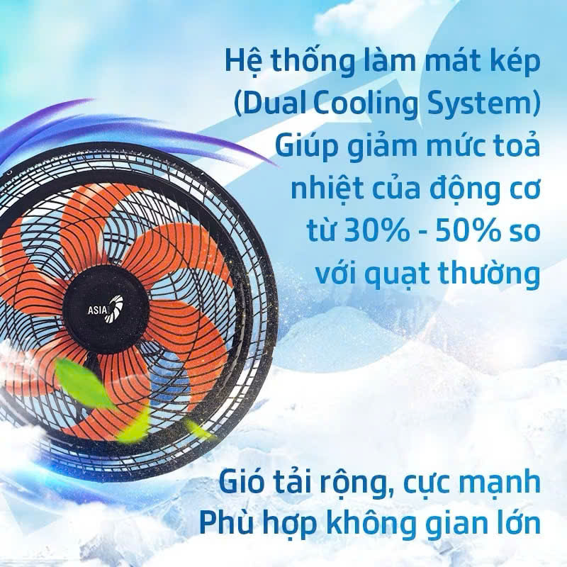 Quạt Đứng ASIA VINA Turbo Plus - VY639892 - Ảnh 4